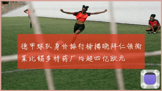德甲球队身价排行榜揭晓拜仁领衔莱比锡多特药厂均超四亿欧元
